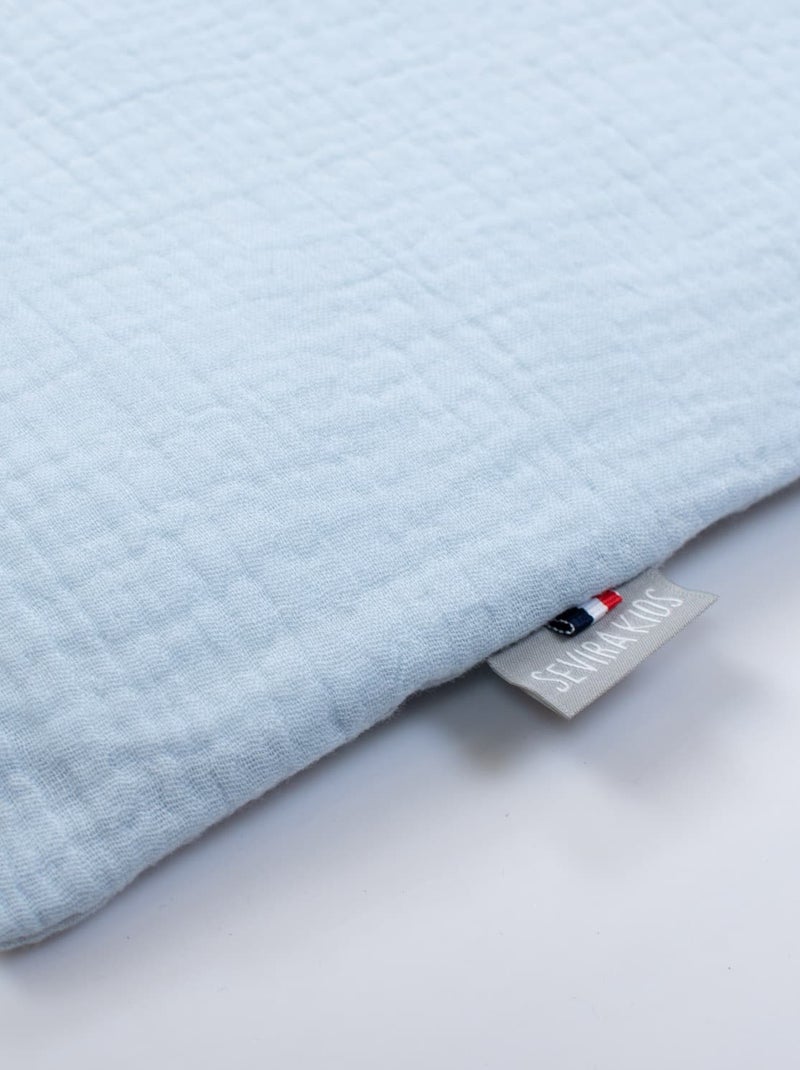 Fronha de almofada reversível para bebé em algodão | sevira kids Azul - Kiabi