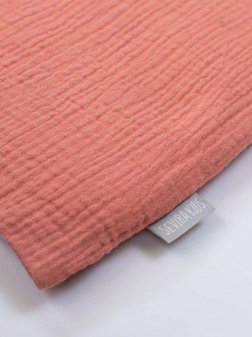 Fronha de almofada reversível para bebé em algodão | sevira kids - Kiabi Fronha de almofada reversível para bebé em algodão | sevira kids - Kiabi