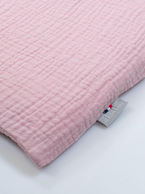 Fronha de almofada reversível para bebé em algodão | sevira kids - Kiabi Fronha de almofada reversível para bebé em algodão | sevira kids - Kiabi