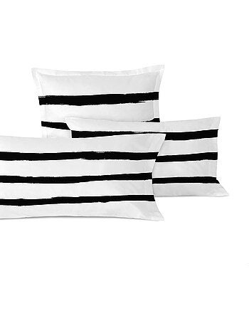 Fronha de almofada stripes "happyfriday