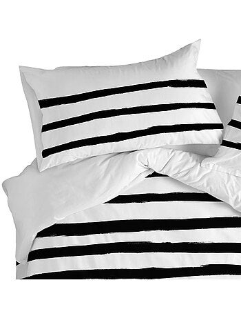Fronha de almofada stripes "happyfriday