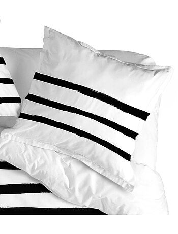 Fronha de almofada stripes "happyfriday