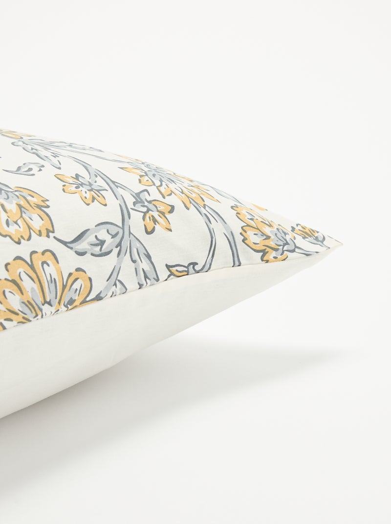 Fronha estampada - KIABI Home Amarelo - Kiabi