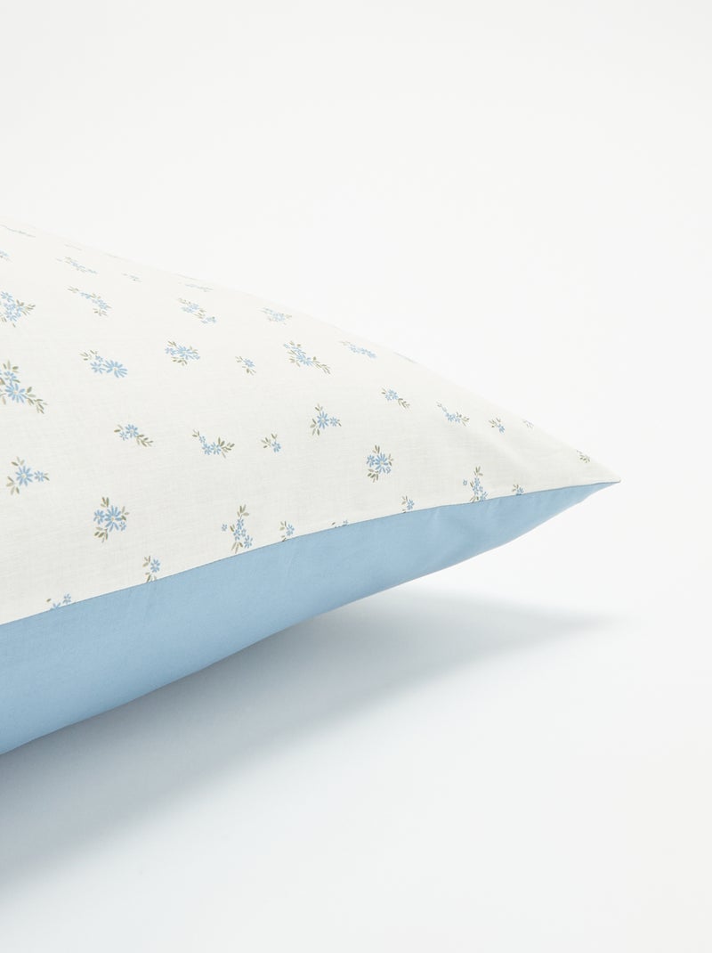 Fronha estampada - KIABI Home Azul - Kiabi