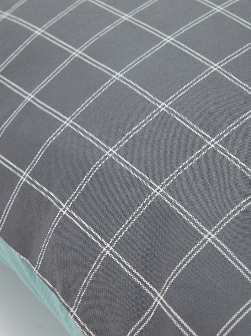 Fronha estampada - Kiabi Home CINZA - Kiabi