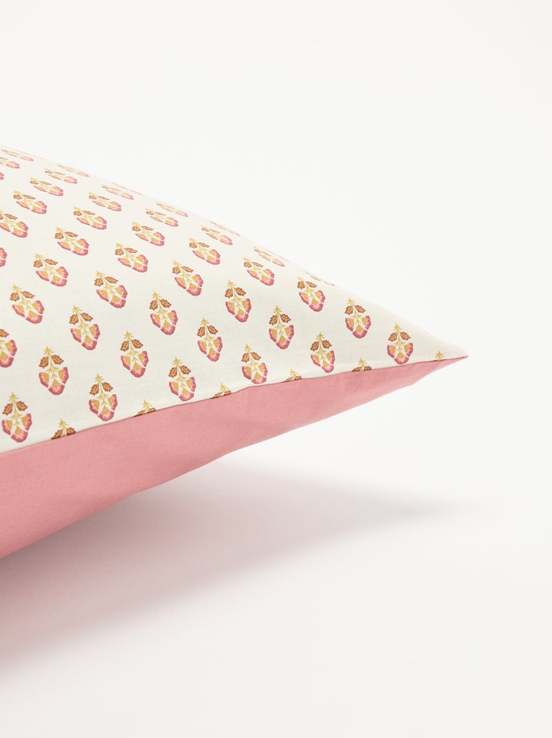 Fronha estampada - KIABI Home Rosa - Kiabi