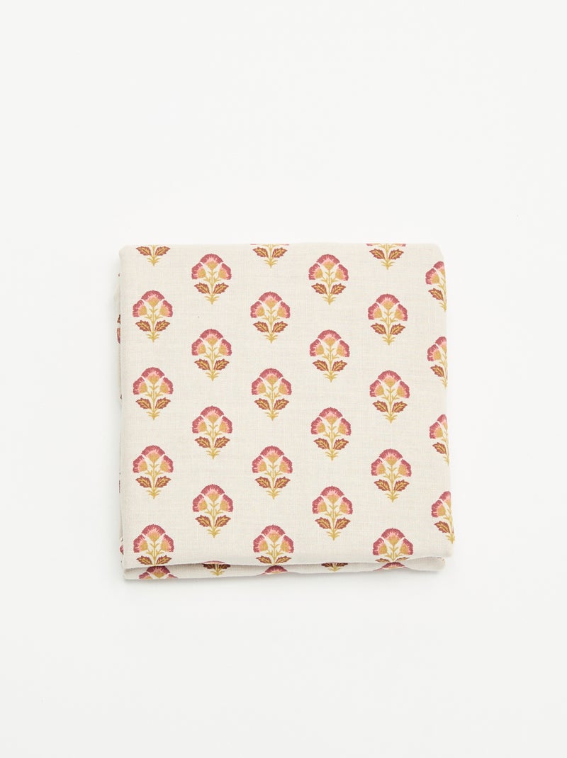 Fronha estampada - KIABI Home Rosa - Kiabi