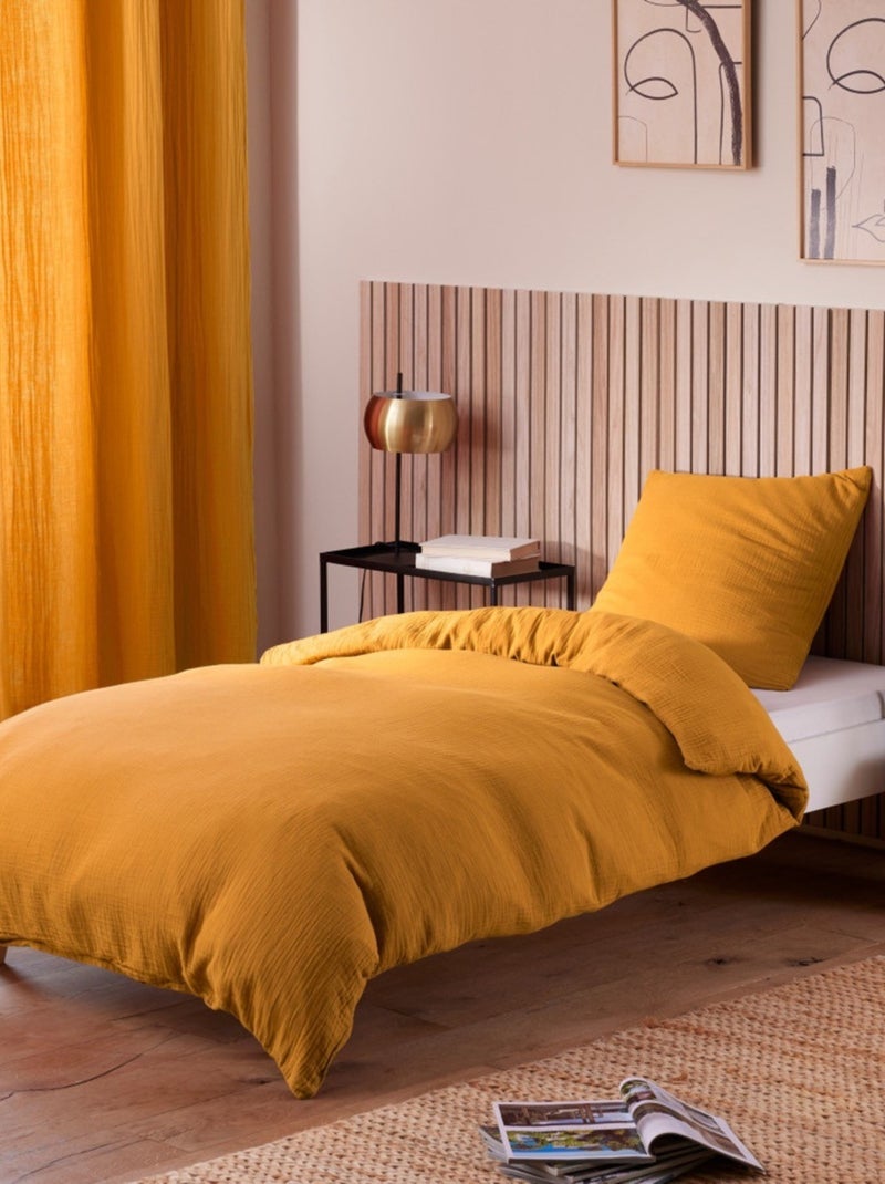 Fronhas algodão alia promo linge Amarelo - Kiabi