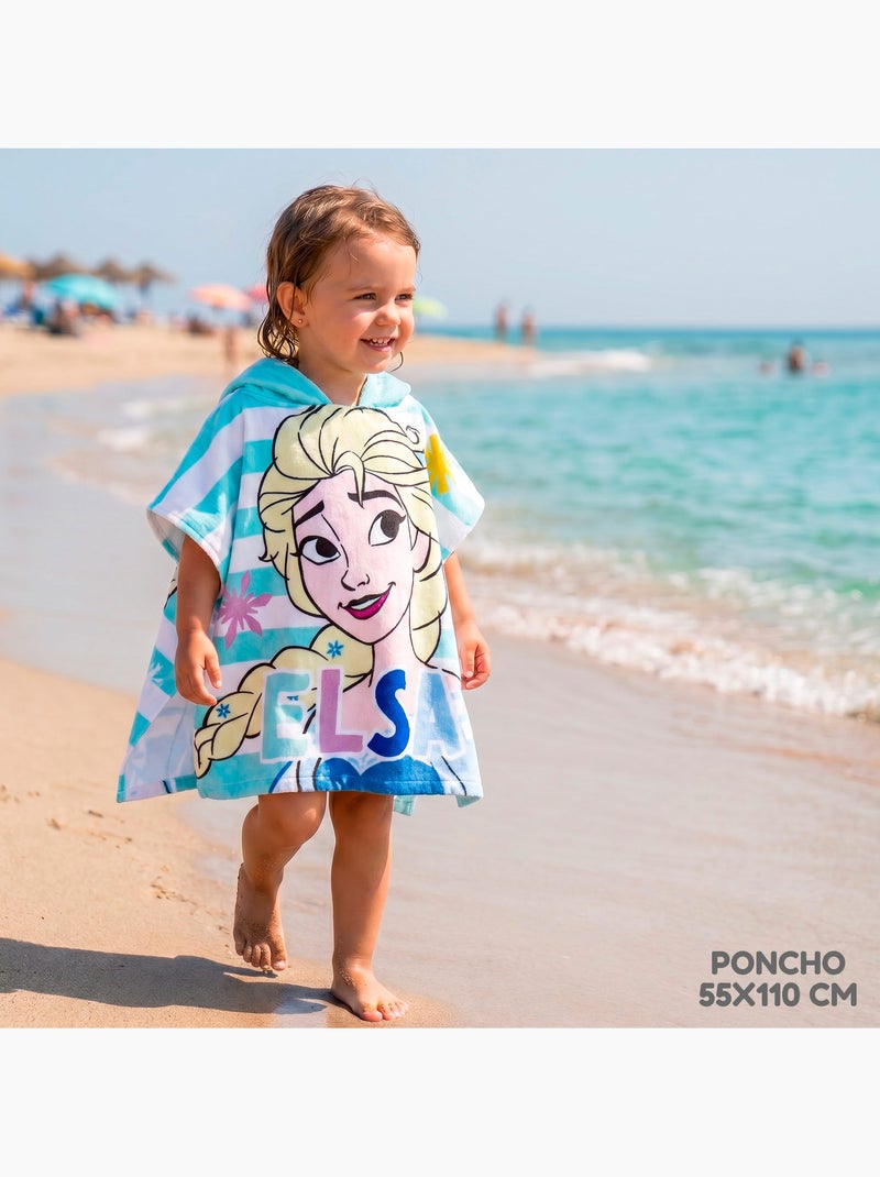 Frozen conjunto de balde de praia com acessórios, mochila e poncho N/D - Kiabi