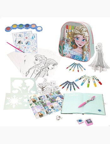 Frozen conjunto de desenho com 80 peças +3 anos