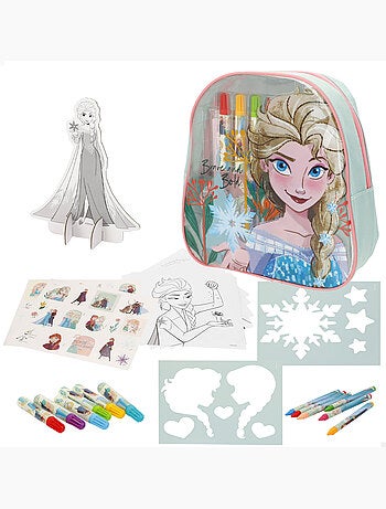 Frozen conjunto de desenho com mochila