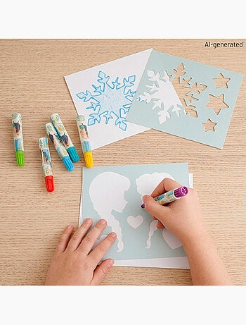 Frozen conjunto de desenho com mochila
