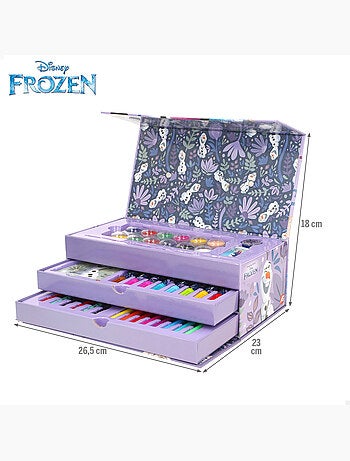 Frozen conjunto de desenho em formato de pasta, com 50 peças