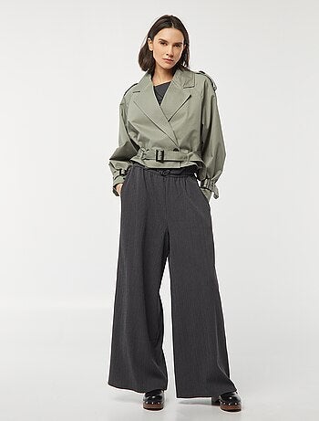 Gabardina curta