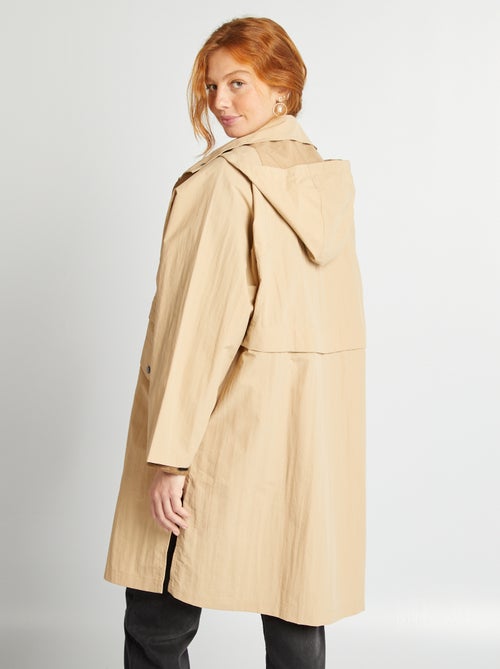 Gabardina oversize 2 em 1 - Kiabi