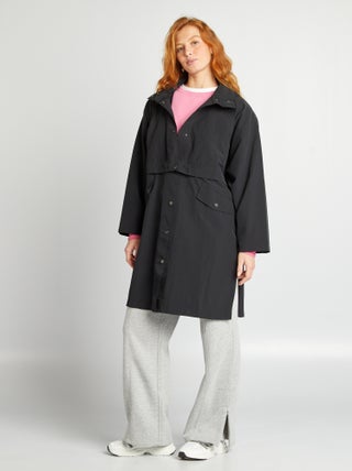 Gabardina oversize 2 em 1