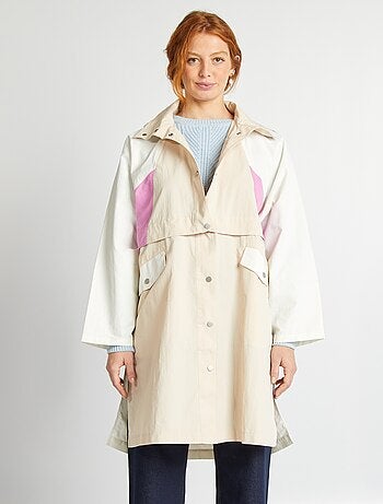Gabardina oversize 2 em 1