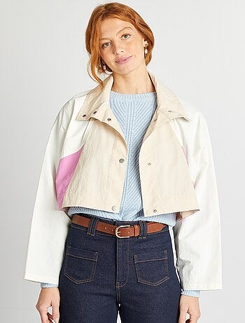 Gabardina oversize 2 em 1