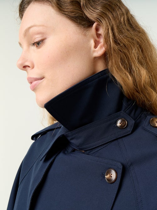 Gabardine curta de algodão - Kiabi