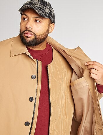 Gabardine semi-comprida