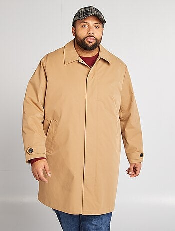Gabardine semi-comprida