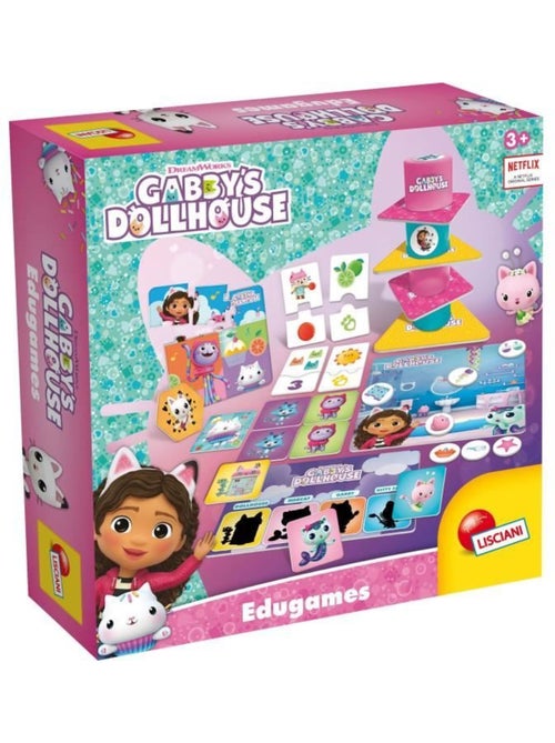 Gabby's dollhouse jogos de mesa 10 em 1 - Kiabi