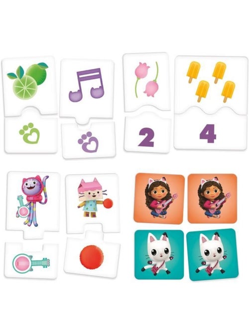 Gabby's dollhouse jogos de mesa 10 em 1 - Kiabi