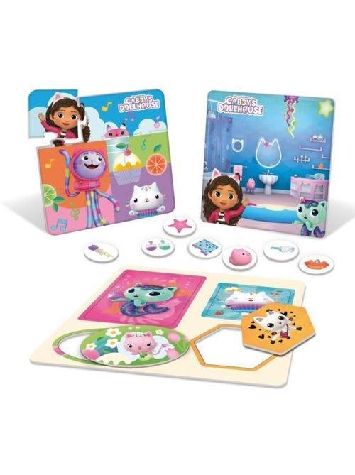 Gabby's dollhouse jogos de mesa 10 em 1 - Kiabi