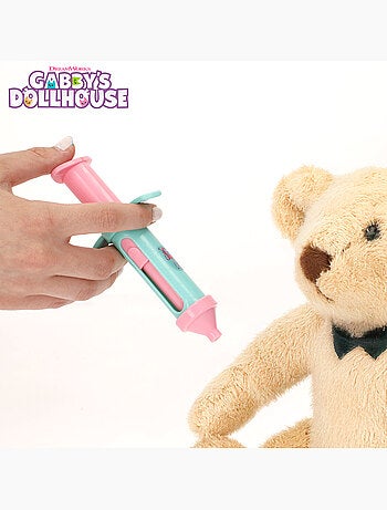 Gabby's dollhouse tapete médico com acessórios