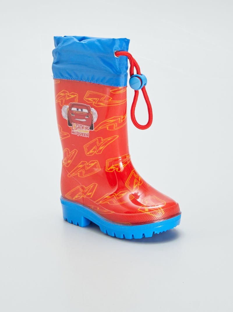 Galochas 'Carros' 'Disney Pixar' VERMELHO - Kiabi