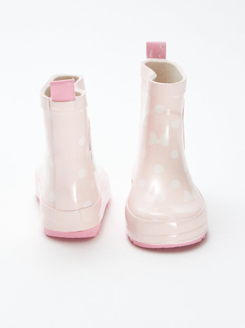 Galochas com flores 'Minnie' da 'Disney' Rosa - Kiabi