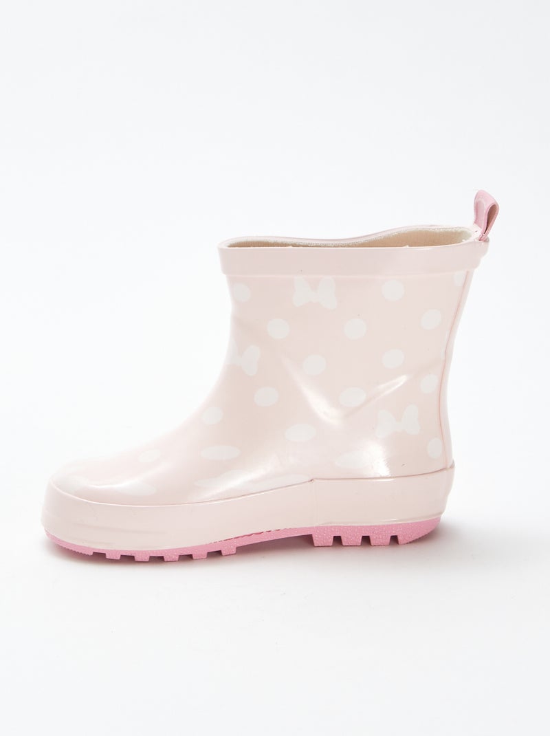 Galochas com flores 'Minnie' da 'Disney' Rosa - Kiabi