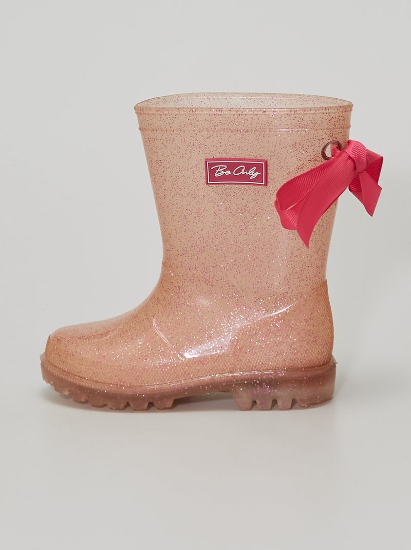 Galochas com luzes Rosa - Kiabi