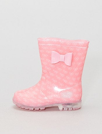 Galochas com sola luminosa - Kiabi