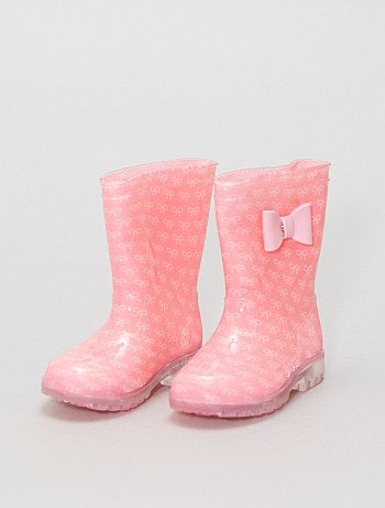 Galochas com sola luminosa - Kiabi