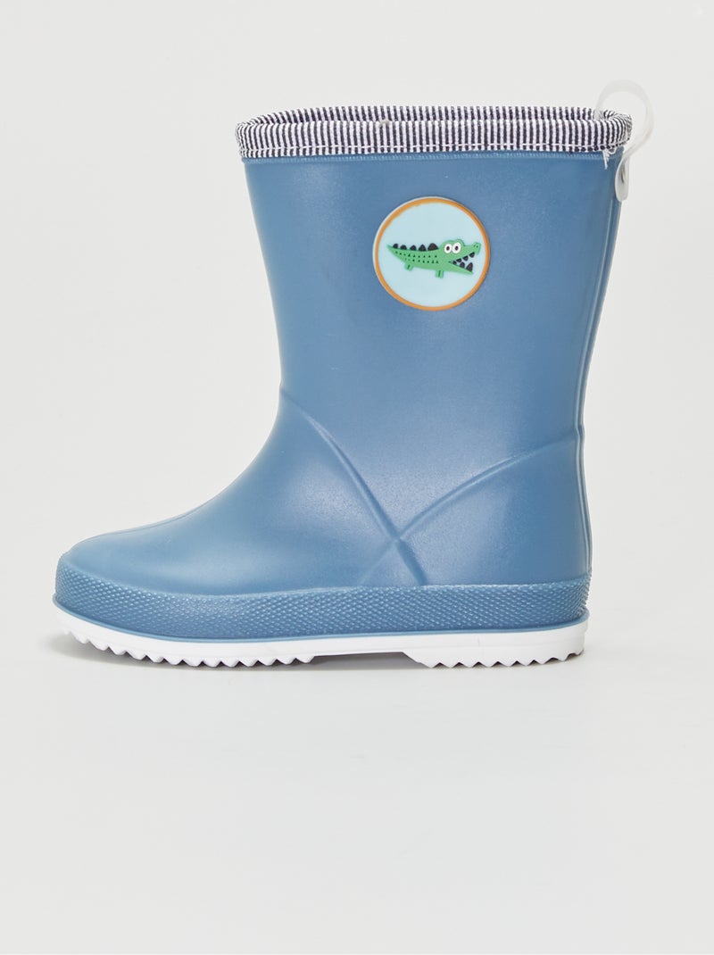 Galochas 'crocodilo' Azul - Kiabi