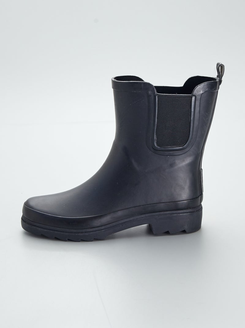 Galochas de borracha Preto - Kiabi
