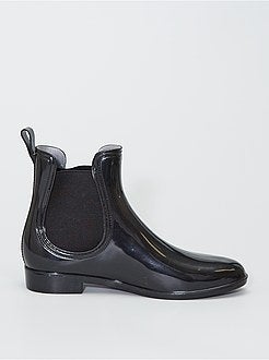 Galochas em borracha tipo chelsea - Kiabi