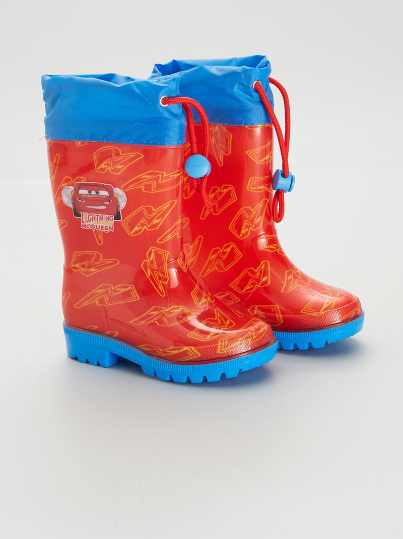 Galochas 'Faísca Mcqueen' 'Pixar' 'Disney' VERMELHO - Kiabi