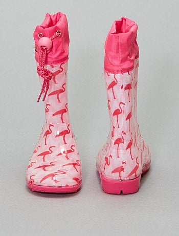 Galochas 'flamingo cor-de-rosa' - Kiabi