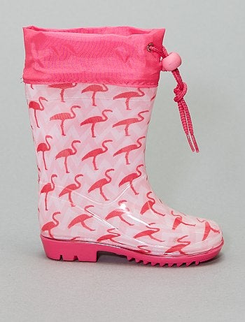 Galochas 'flamingo cor-de-rosa' - Kiabi