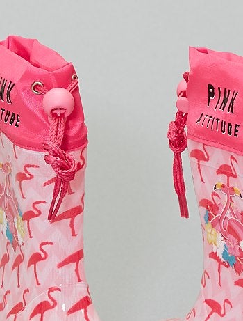 Galochas 'flamingo cor-de-rosa' - Kiabi