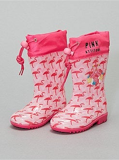 Galochas 'flamingo cor-de-rosa' - Kiabi