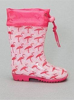Galochas 'flamingo cor-de-rosa' - Kiabi