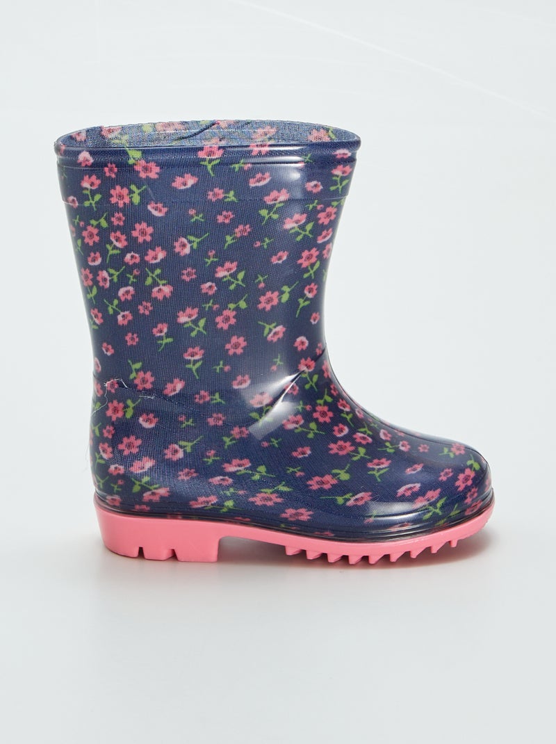 Galochas floridas BEGE - Kiabi