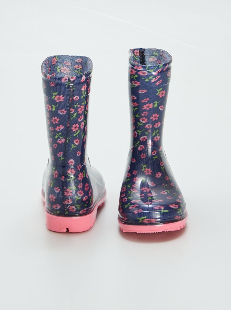 Galochas floridas BEGE - Kiabi