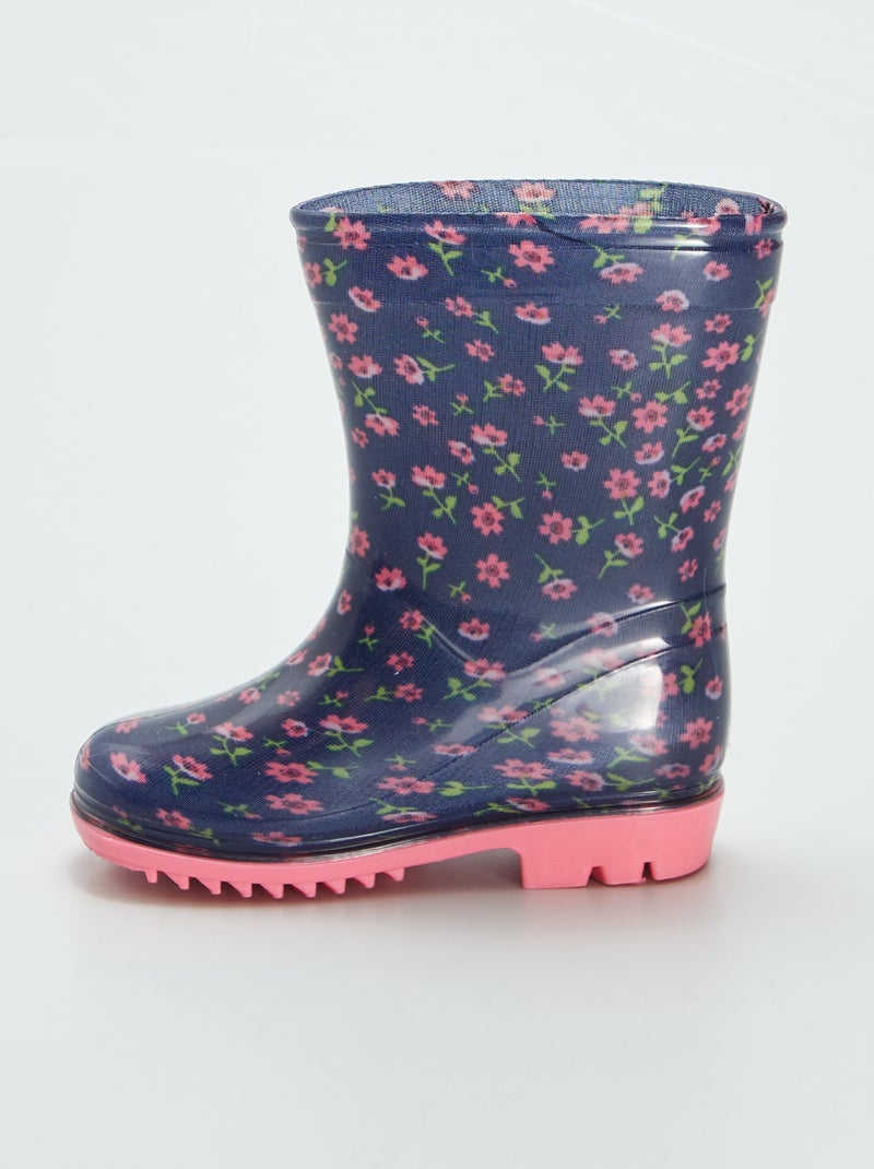 Galochas floridas BEGE - Kiabi