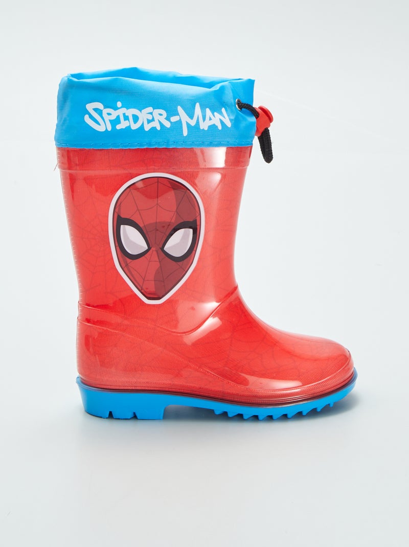 Galochas 'Homem-Aranha' da 'Marvel' VERMELHO - Kiabi