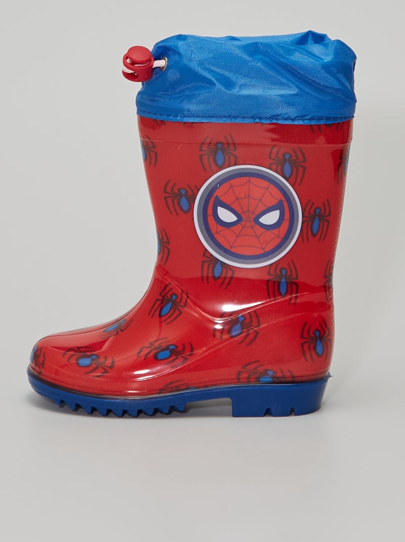Galochas 'Homem-Aranha' Vermelho - Kiabi