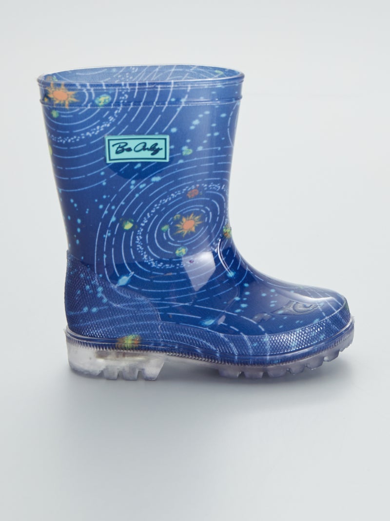 Galochas luminosas 'espaço' AZUL - Kiabi